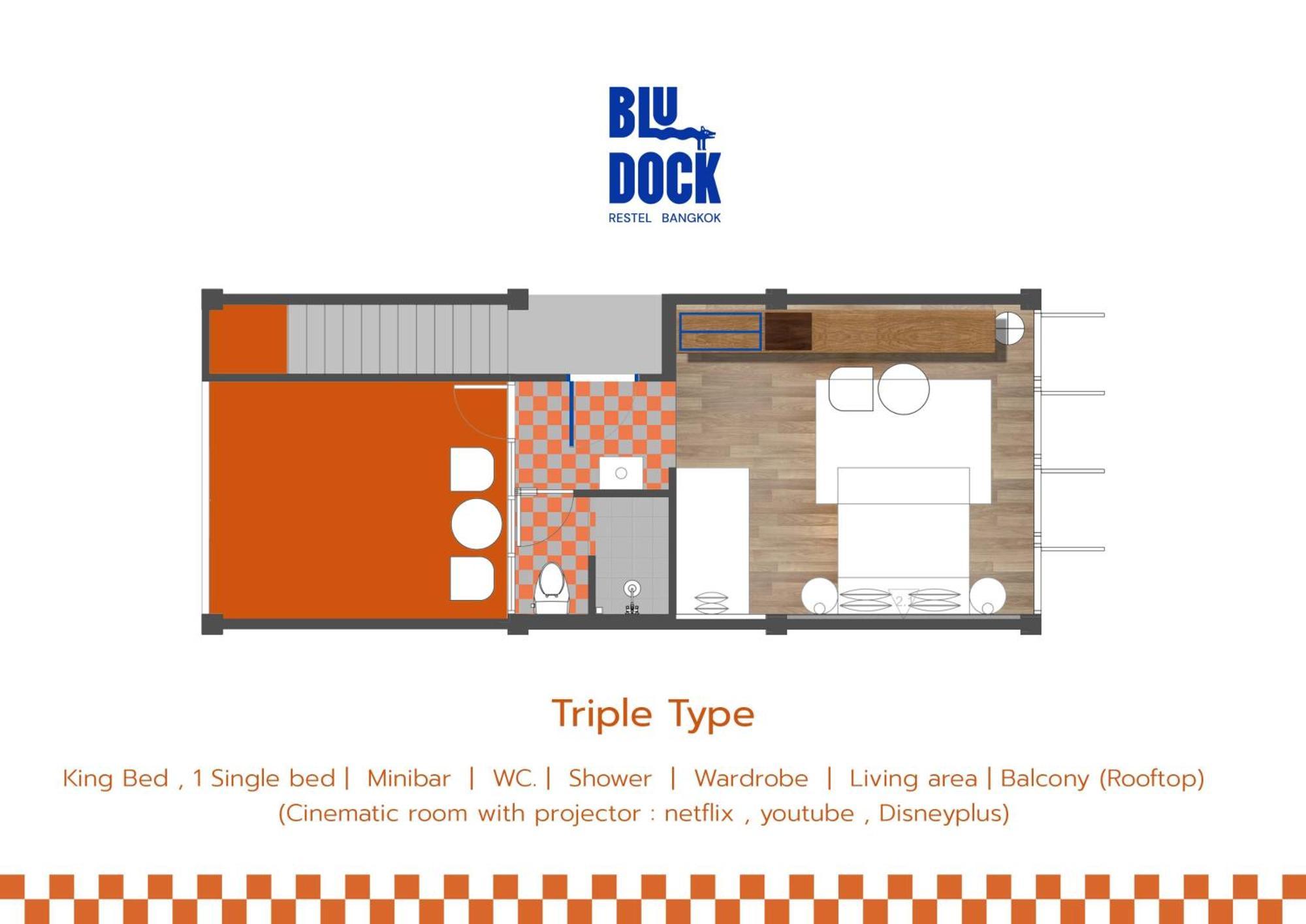 Blu Dock Restel Bangkok Exteriér fotografie